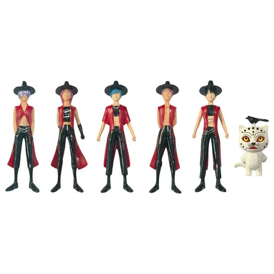 Kpop Demon Hunters Figure Toy ,6pcs Cute KPop Demon Figurine Toy,Gift for Game Fans and Friends