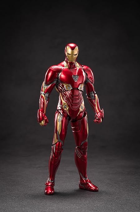Marvel Iron Man MK50 - Luxury Version, Iron Man Mark 50, Action Figure with Avengers Infinity War Collectible, Premium Collectibles, Durable PVC Materials