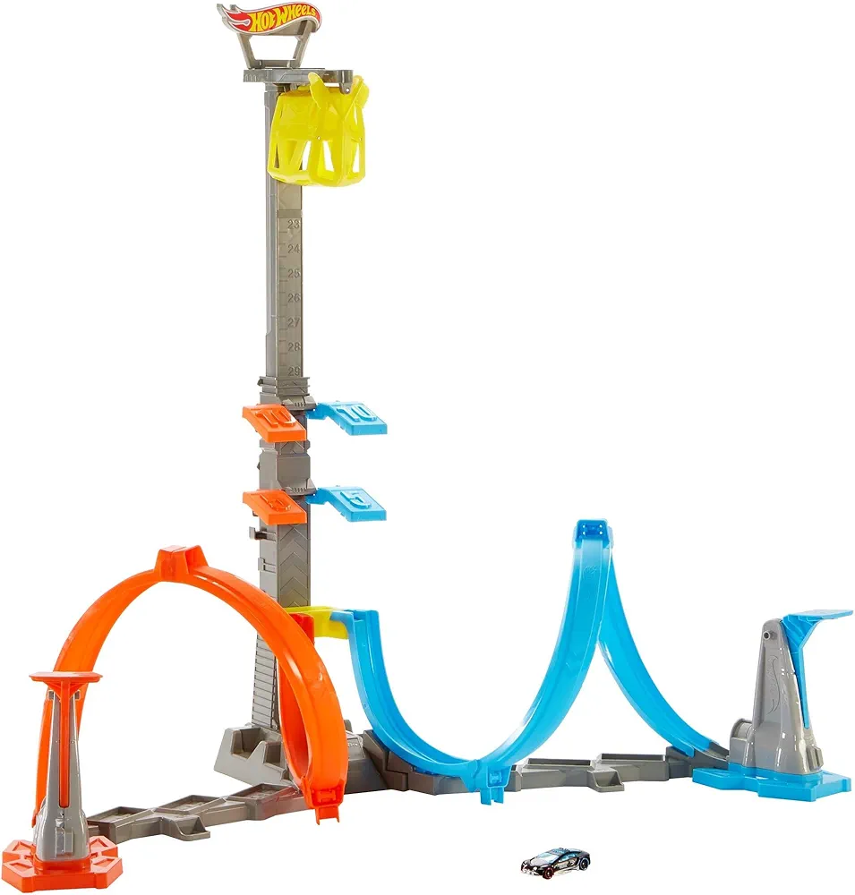 Hot Wheels Loop & Launch Track Set