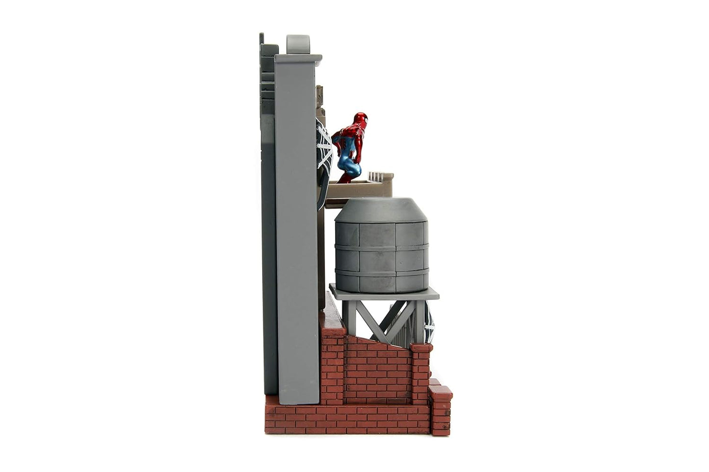 Marvel Spider Man City Scene-Daily Bugle Display with Figure, Multicolor
