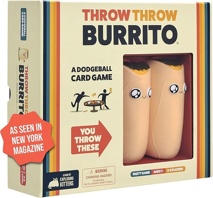 Exploding Kittens Presents Throw Throw Burrito - A Dodgeball Card Game
