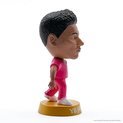 Cricket Icons Action Figure Yashasvi Jaiswal Rajasthan Royal Collectible Miniature, IPL Edition with 360° Rotatable Head, RR Cricket Player for Fans &...