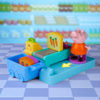 Peppa Pig Pig Peppa Adventures Supermarket Play Set Preschool Toy: 2 Figures, 8 Accessories