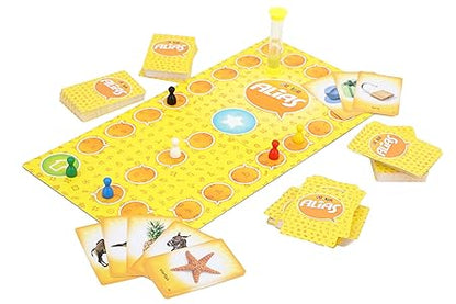 Frank Junior Alias Board Game – Fun and Engaging Family Board Game – Picture and Word Guessing Board Game for Kids with 300 Cards – English Word Game for Language Development