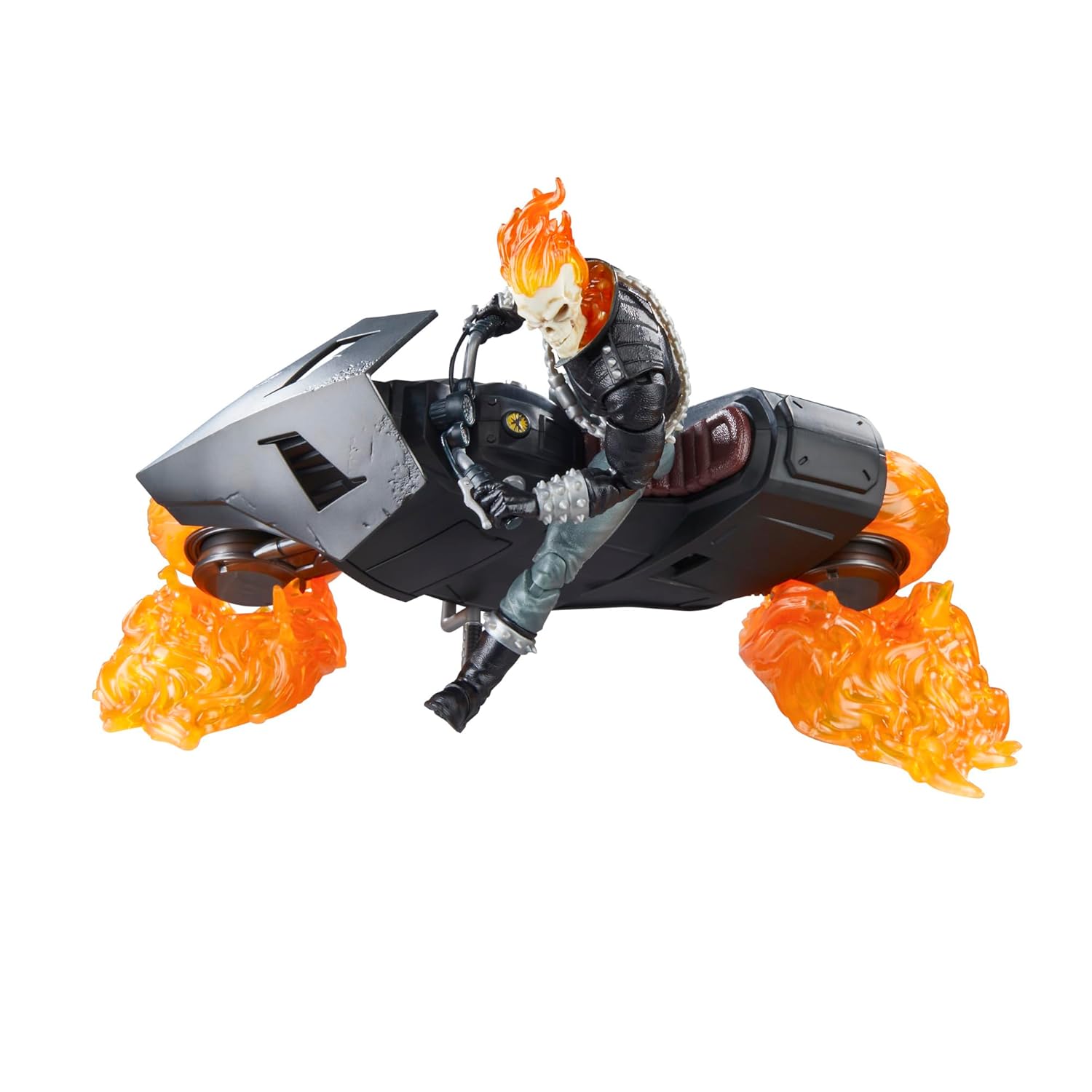 Marvel Legends Series Ghost Rider (Danny Ketch) with Motorcycle, Marvel 85th Anniversary Comics Collectible 6-Inch Action Figure