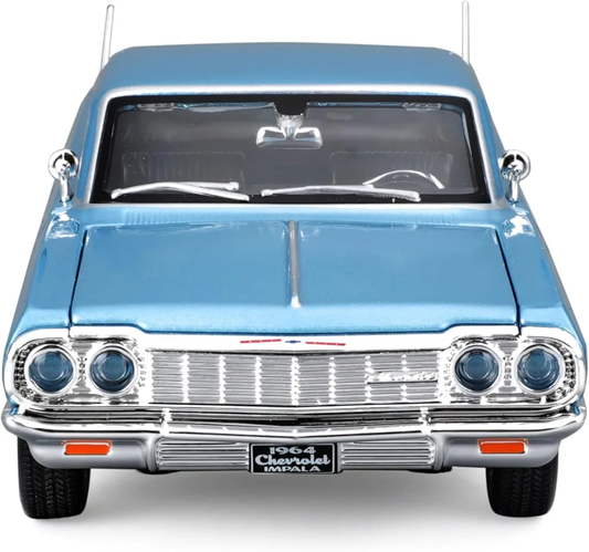 Maisto Chevrolet Impala SS Car Model 1964 (Blue)