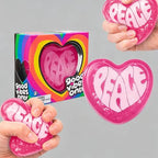 Soft Heart Stress Ball Portable Heart Press Toy Random One (Pack Of 1)
