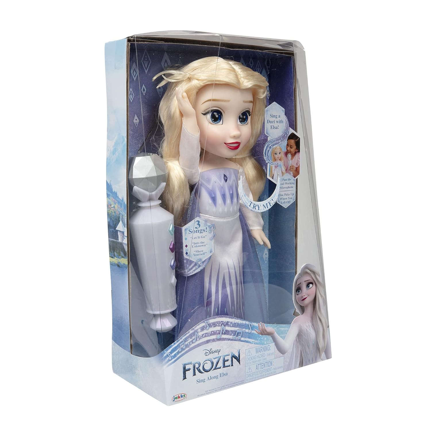 Disney Frozen Singing Doll, Sing a Duet with Elsa, Doll with microphone.Doll