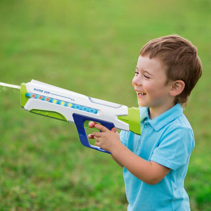 Water Gun Featuring High-Pressure Rapid-Fire Action, Adjustable Nozzle, and Extended Range for Epic Backyard Water Battles