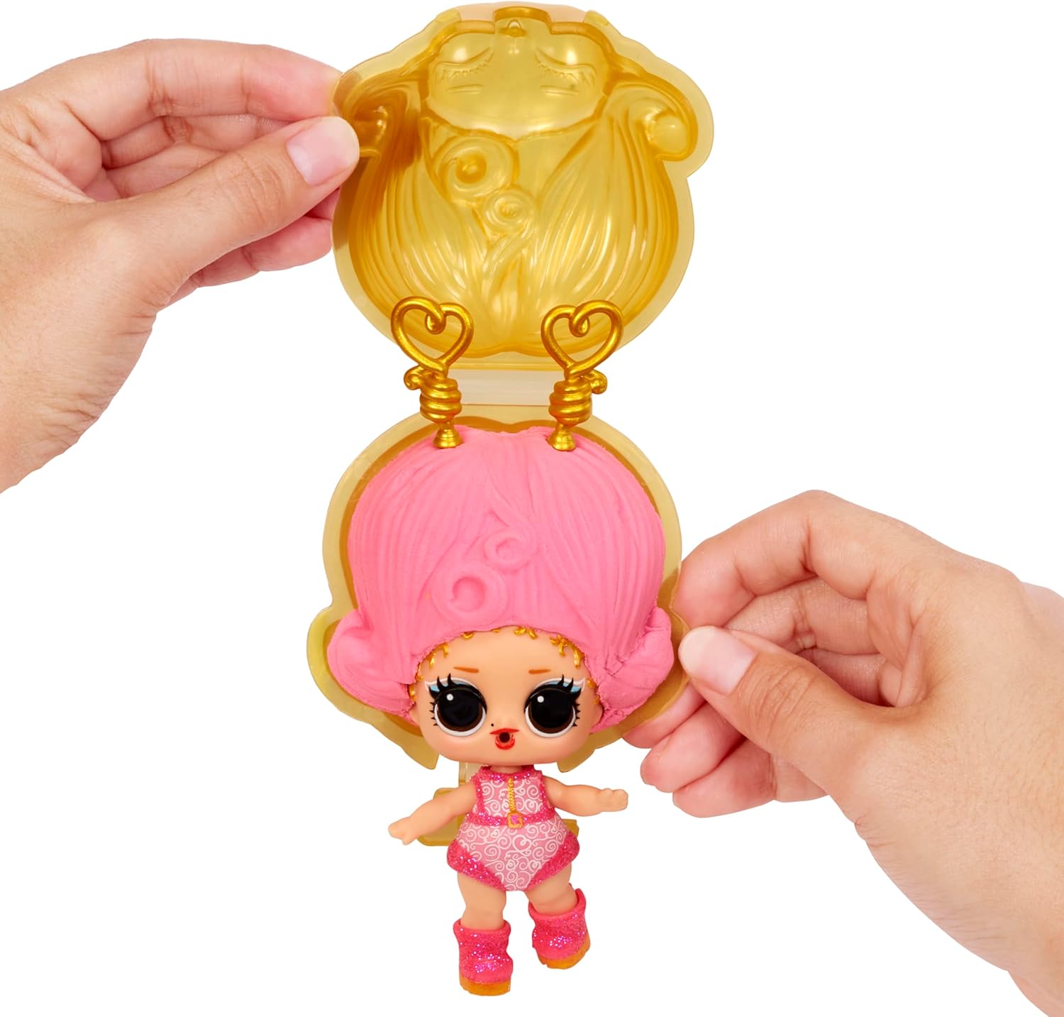 L.O.L. Surprise! Squish Sand Magic Hair Tots- with Collectible Doll, Squish Sand Dolls, Surprises, Limited Edition Doll- Great Gift for Girls Age 3+