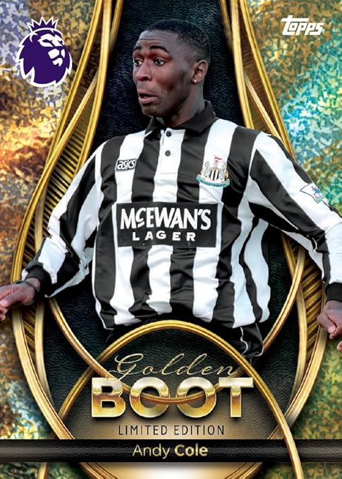 Topps Premier League Golden Boot Insert Card Collection Cocoland Toys