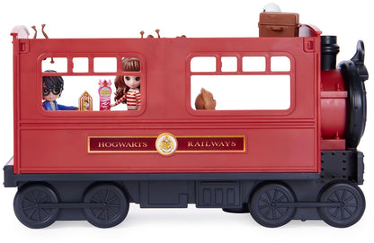 Wizarding World Harry Potter Hogwarts Express Train Playset with Hermione Granger and Harry Potter Collectible Figures and Accessories