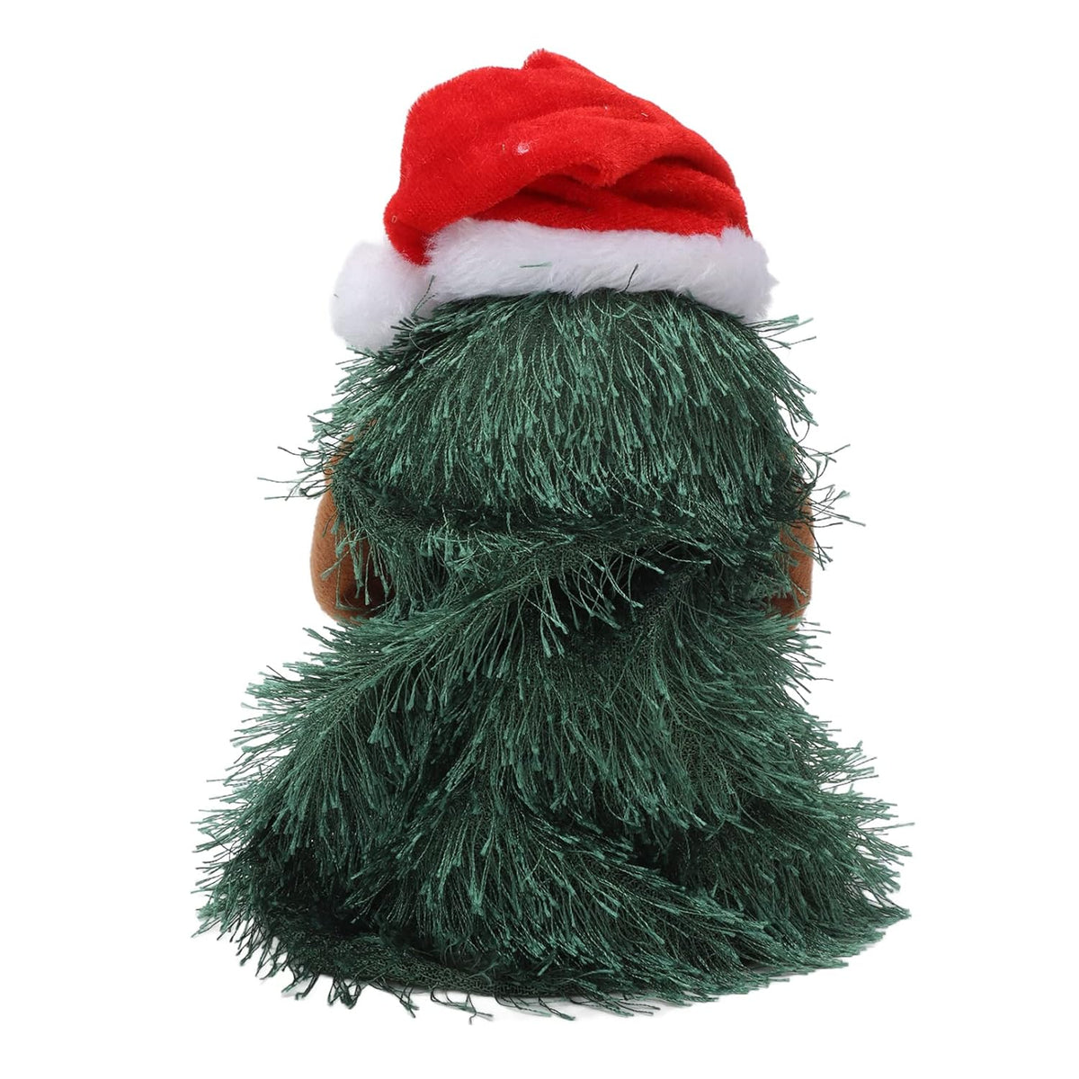 CURLEE Rotating Christmas Tree, Tabletop Christmas Tree Holiday Theme 15cm High Plant Shape for New Year (M)