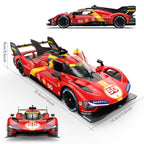 RASTAR Remote Control Car 1/14 Scale Ferrari 499P #50 Le Mans Champion Racing RC Car, R/C Toy Car for Kids Boys, Red 2.4G