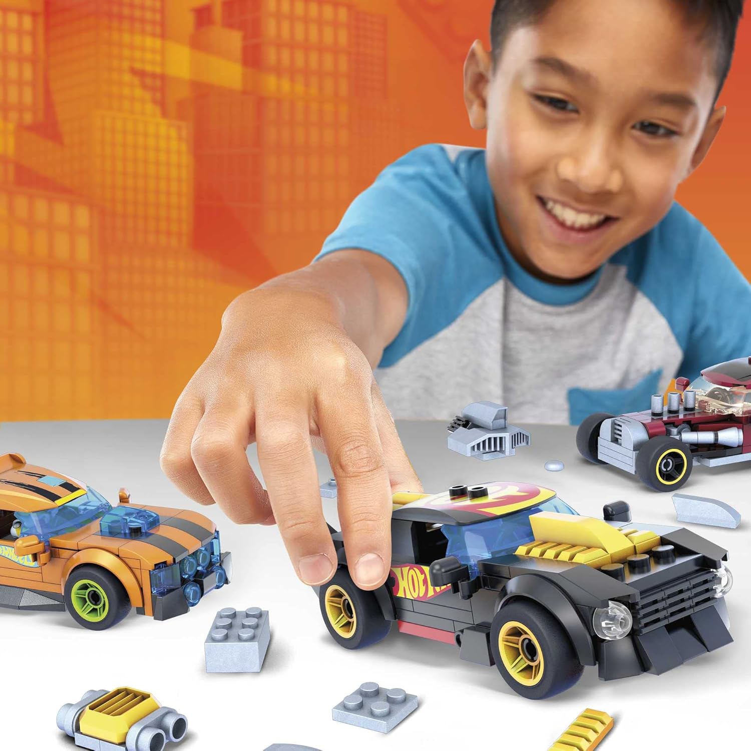 Mega Construx Hot Wheels Car Customizer Construction Set, Building Toys for Kids