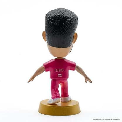 Cricket Icons Action Figure Dhruv Jurel Rajasthan Royal Collectible Miniature, IPL Edition with 360° Rotatable Head, RR Cricket Player for Fans & Kids, Collectors Pack of 1