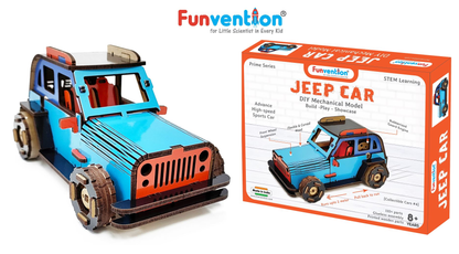 FUNVENTION Jeep Car - DIY Functional Mechanical