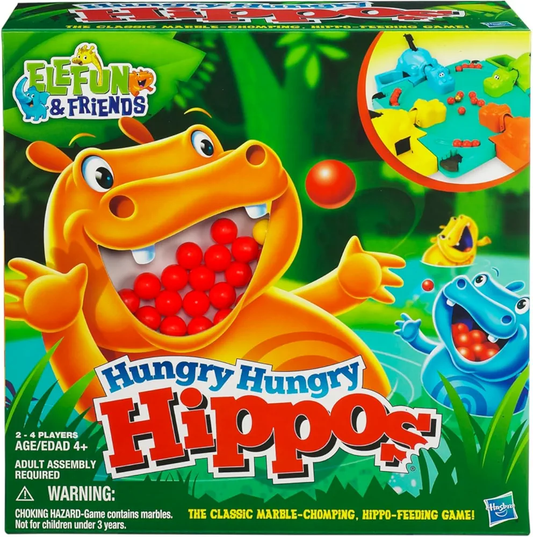 Hasbro Gaming Hungry Hungry Hippos Launchers