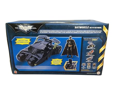 Toys Uncle Figure (The Dark Knight Rises Battle for Gotham City Batmobile with Batman Exclusive Action Figure Vehicle)