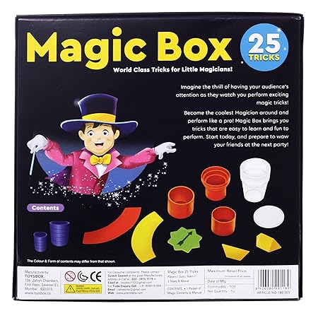 Toysbox Magic Box 25 Tricks for Kids Magic Tricks