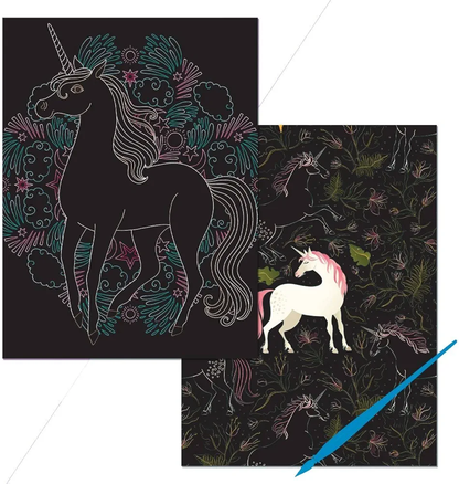 Kaleidoscope Etch Art Creation Unicorn Magic - Paperback