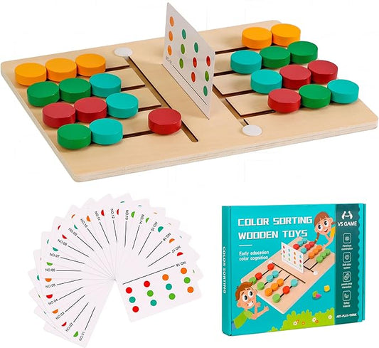 Color Matching Game Montessori Road Trip Activities