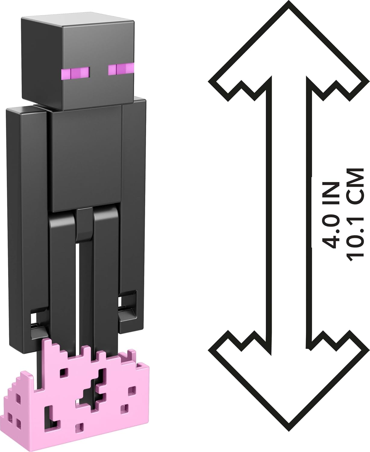 Mattel Minecraft Action Figure & Accessories 2-Pack with Enderman Collectible Toy Set