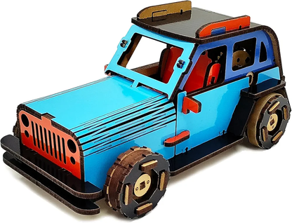 FUNVENTION Jeep Car - DIY Functional Mechanical