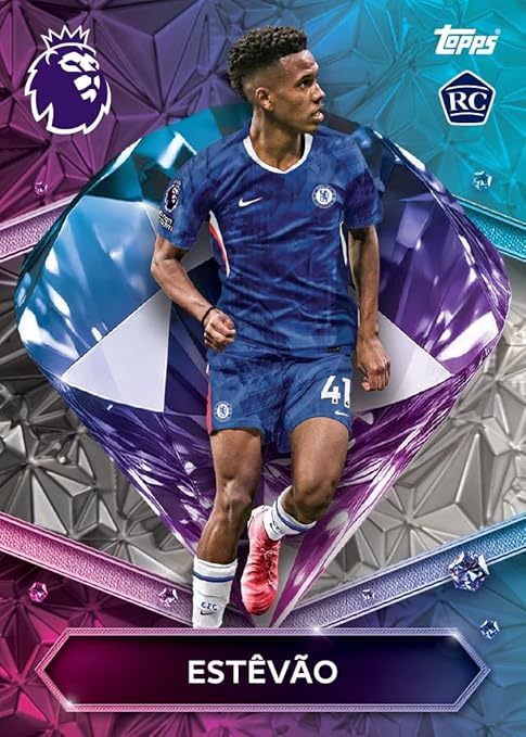 Topps Premier League 2026 - Debut Edition - Trading and Collectible Card Game (Mega Tin 2 - Globallers)