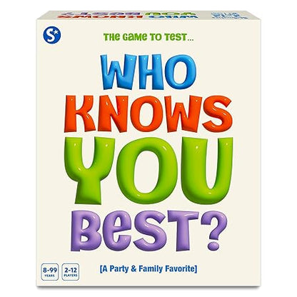 Skillmatics Card Game - Who Knows You Best, Family Party Game