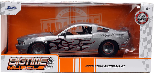 Jada Toys Big Time Muscle 1:24 2010 Ford Mustang GT Die-cast Car