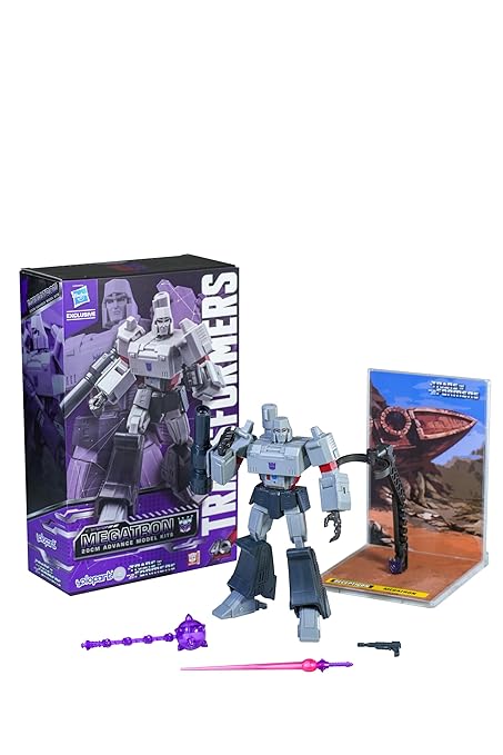Transformers Authentics by YoloPark, Generation One - 20cm Megatron Model Kit - AMK Series, 22 Parts to Assemble, Assemble and Collect, Great Gift