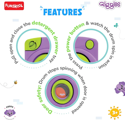 Funskool Giggles Playset Happy Lil Home-Washing Machine