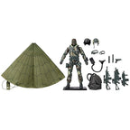 G.I. Joe Classified Series 60th Anniversary Action Pilot - Halo (High Altitude Low Opening) Jumper, 6 Inch Action Figure with Parachute & 18 Accessories