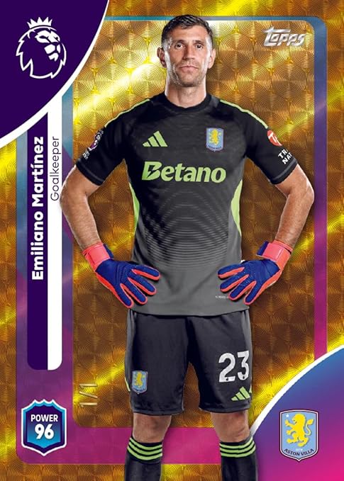 Topps Premier League 2026 - Debut Edition - Trading and Collectible Card Game (Mega Tin 2 - Globallers)