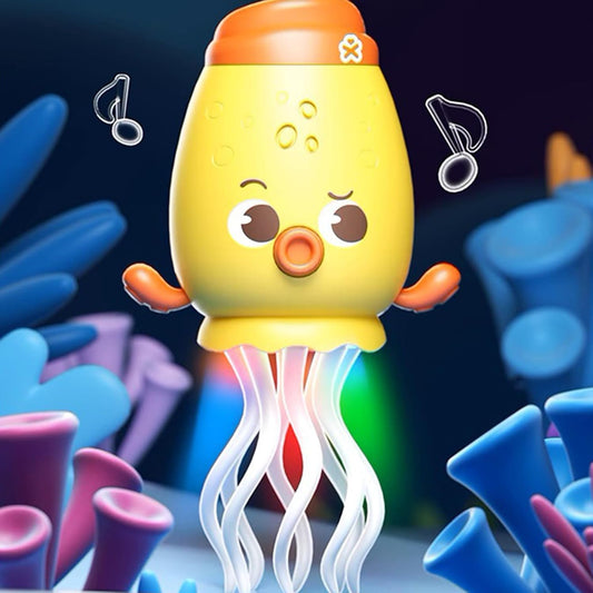 Electric Octopus Toys, Automatic Swing Dancing Octopus, Interactive Musical Robot, USB Rechargeable Electric Toys for Parent-Child Interaction