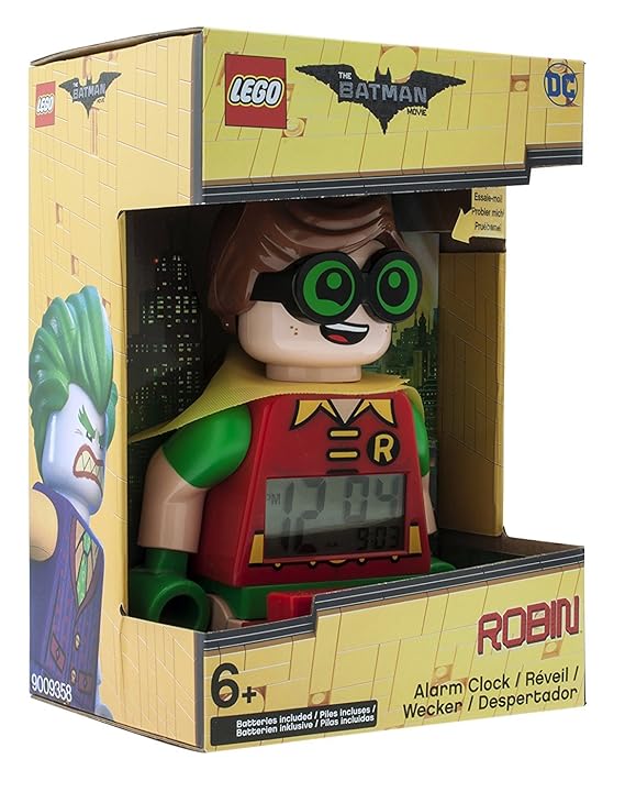 Lego Batman Movie Robin Automatic Alarm Clock