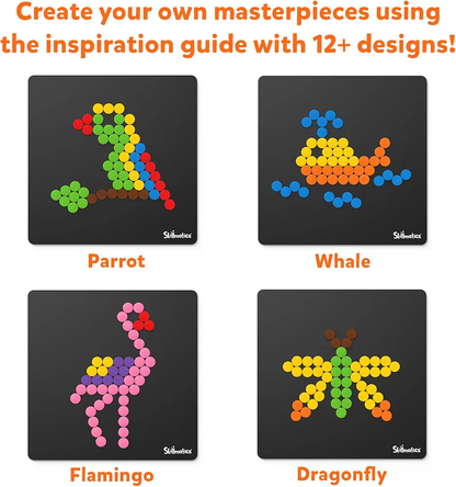 Skillmatics Paper Art Activity - Dot It with Magnets Animals