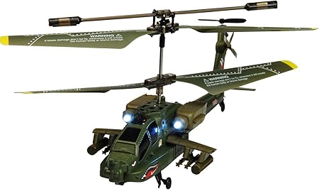 AH-64 Gyro system Saffire 3 Channel Beast Helicopter, Multi Color