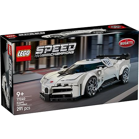 LEGO Speed Champions Bugatti Centodieci Hyper Sports Car Toy 77240 Building Blocks Toys for 9+ Gift for Boys and Girls