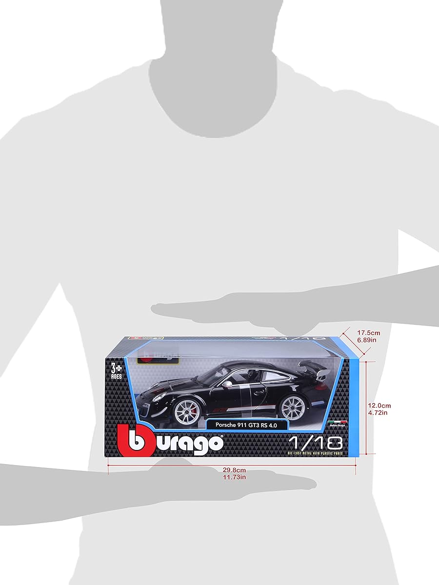 Bburago 1:18 Scale Porsche 911 GT3 RS 4.0 Diecast Vehicle