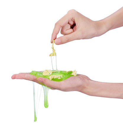 Smashers Dino Island Nano Egg by ZURU with 6 Hidden Surprises, Mini and Dinosaur Toy, Prehistoric Discovery Slime More,Color May Vary