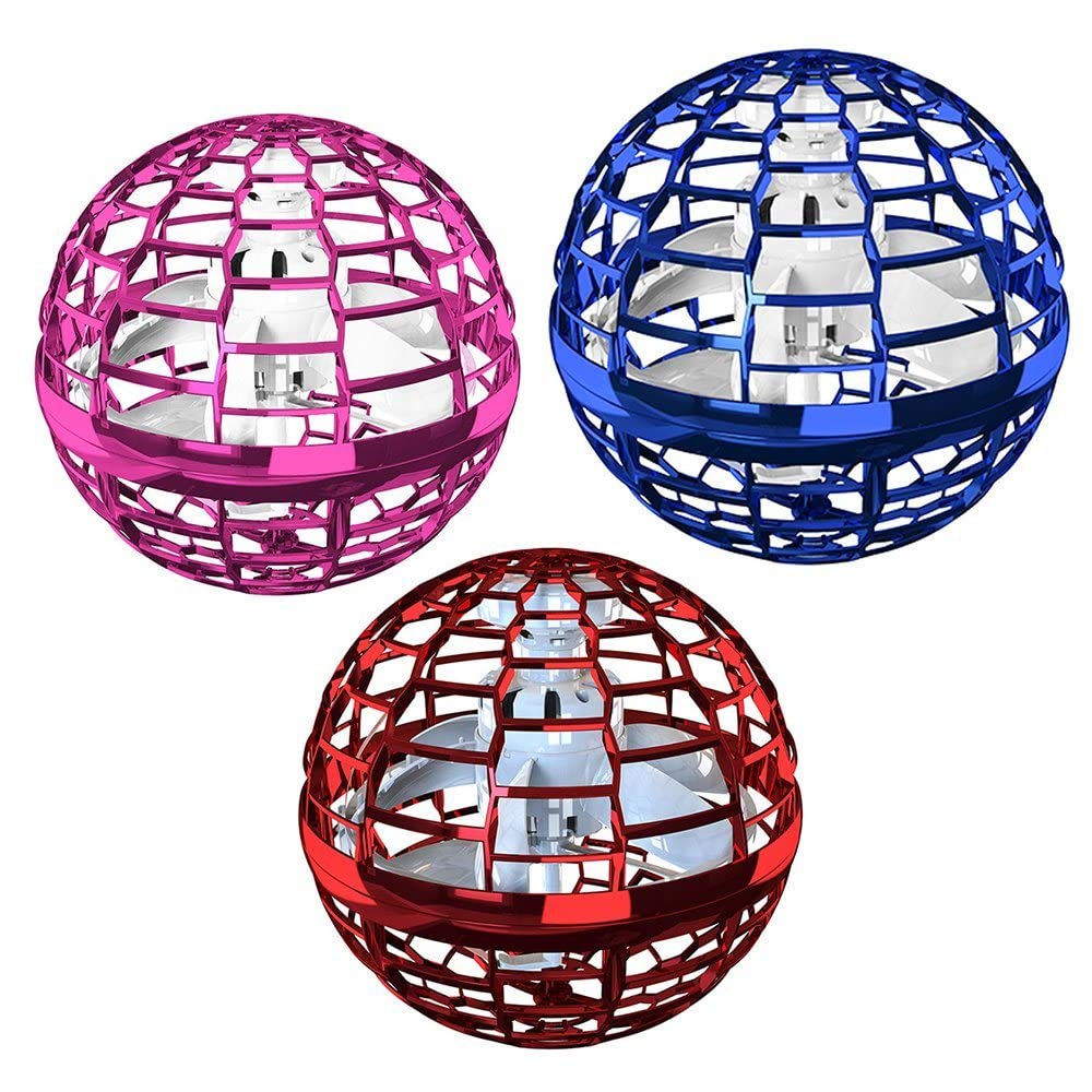 Flying Ball Boomerang Flyorb Magic Balls Fly Nova Orb Flying Spinner Fidget Toys Children USB Rechargeable Built-in RGB Lights 360°Rotating Magic Controller...