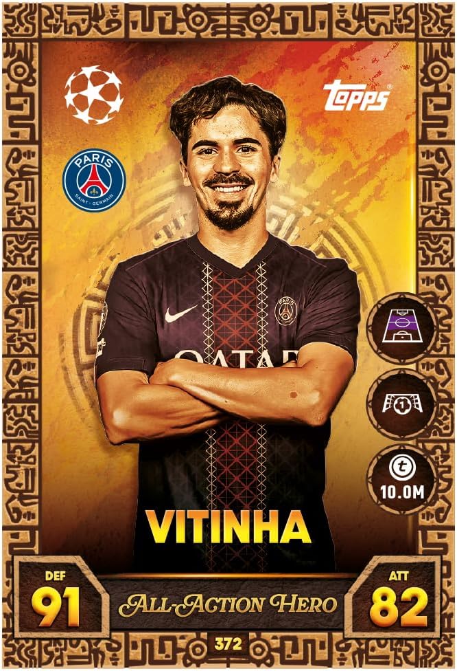 Topps UCC Match Attax 2025/26 - Mega Tin - Battlers - contains 45 Match Attax cards plus 3 exclusive Gladiators LE cards.