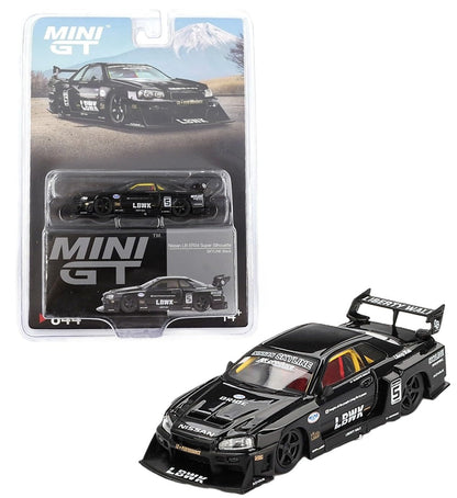 MINI GT 1:64 Nissan Skyline LB-ER34 Super Silhouette Black