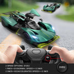 RASTAR RC Car 1/14 Scale Aston Martin Valkyrie AMR Pro Remote Control Car, Sparkling Green, Dual Speed, Working Lights, Manual Doors, Gull Wing Doors, Boys and Adults