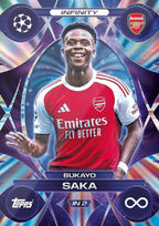 Topps UCC Match Attax 2025/26 - Mega Tin - Spartans - contains 45 Match Attax cards plus 3 exclusive Gladiators LE cards.