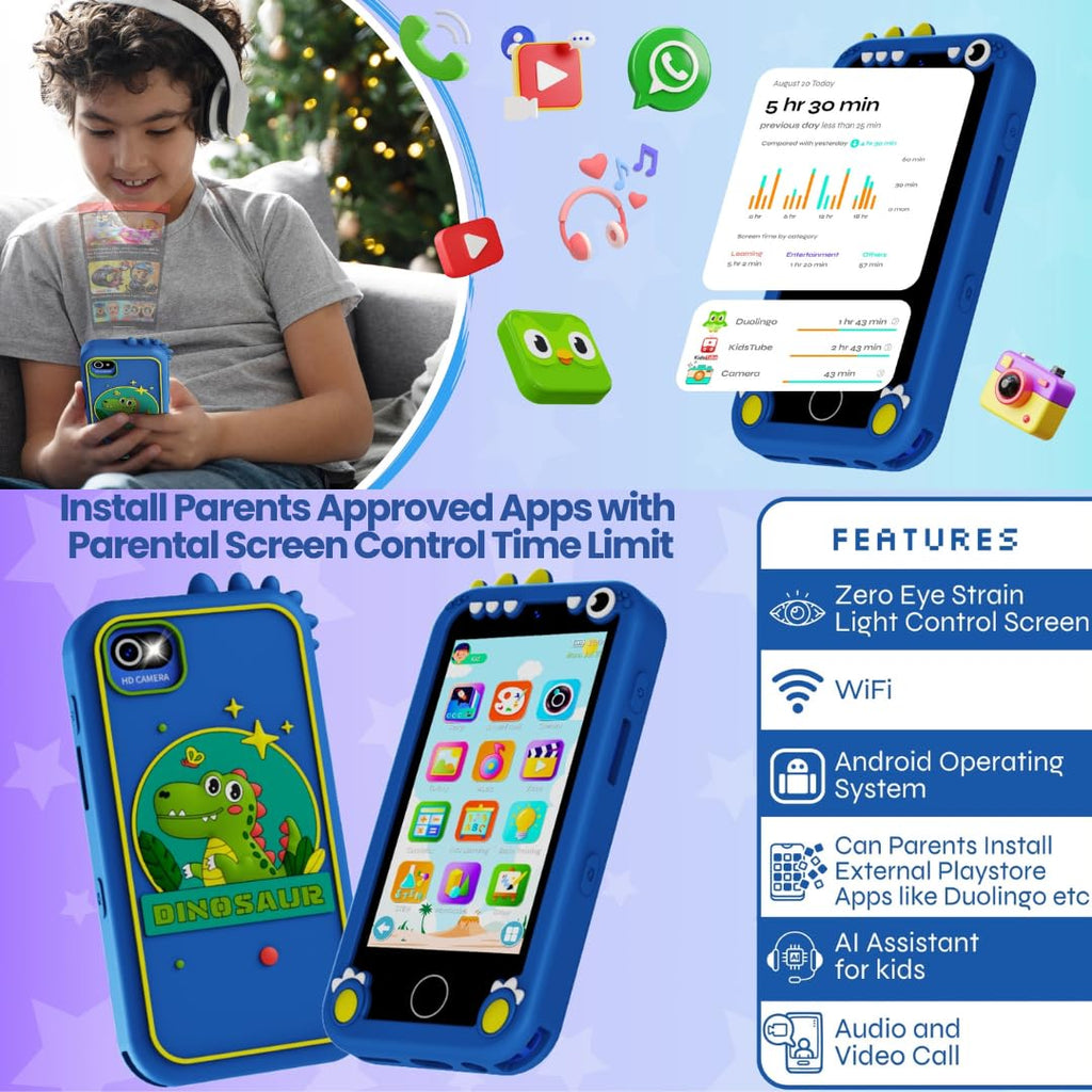 WatchOut LearnPhone Kids Safe Smart Phone