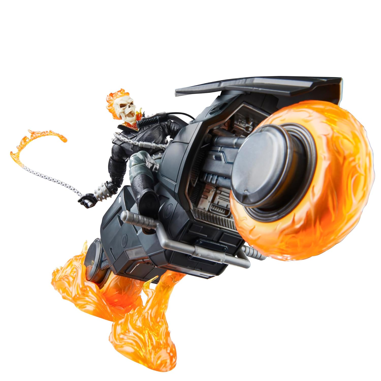 Marvel Legends Series Ghost Rider (Danny Ketch) with Motorcycle, Marvel 85th Anniversary Comics Collectible 6-Inch Action Figure