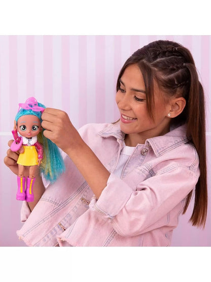Knick Knack BFF Doll for Beautiful Blonde Hair and Comes with a Stylish Pink Bag and 9+ Surprises Including Outfit and Accessories for 3 Years and Above (Series 3 Jenna)
